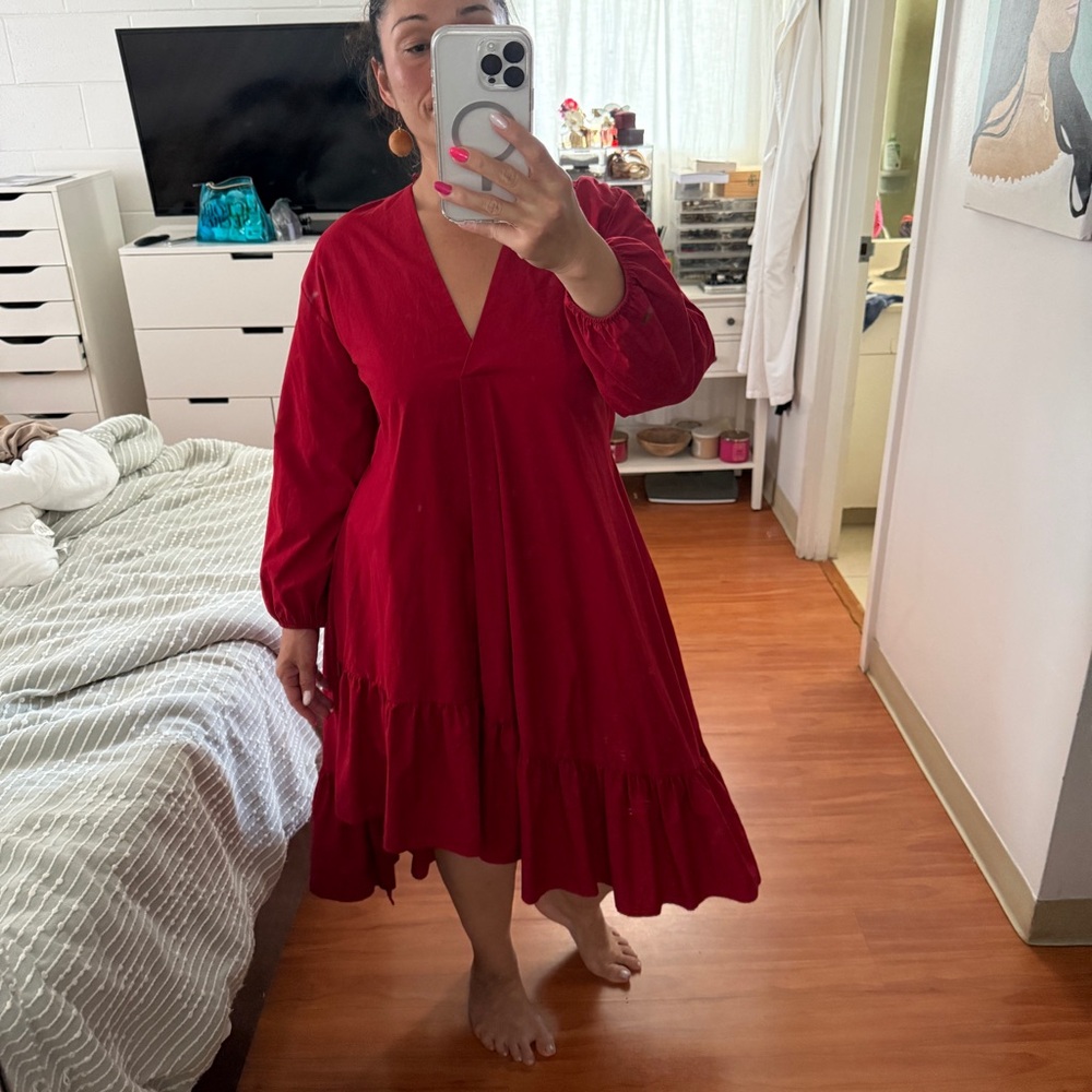 Zara Asymmetrical Hem Dress